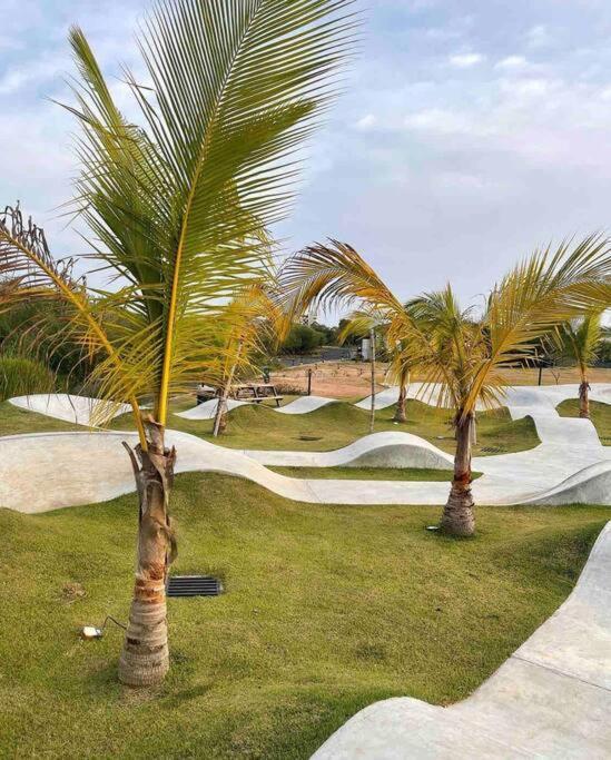 Charming Zen-Style Beach Apartment At Punta Caelo San Carlos Kültér fotó
